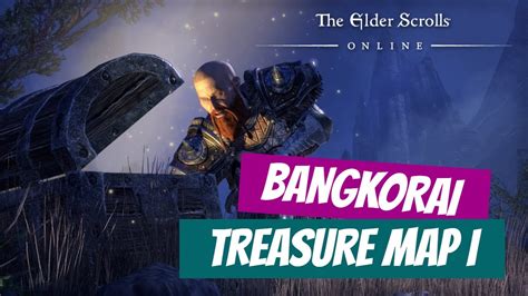 Eso Bangkorai Treasure Map I Youtube