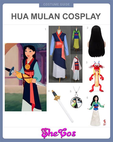 Diy mulan costume channel your inner warrior princess in one of the easy homemade disney check out our mulan diy costume selection for the very best in unique or custom, handmade pieces. The Complete Guide to Dress Up in Mulan Costumes | SheCos Blog