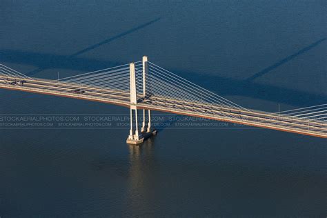 Aerial Photo Golden Ears Bridge