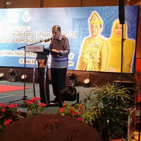 Tidak perlu risau tentang soal perbelanjaan pelancongan. Ucapan Presiden | Persatuan Pesara Kerajaan Malaysia