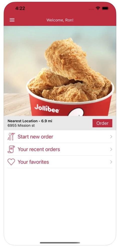 Jollibee Announces The Launch Of New Jollibee Ordering App Ap News