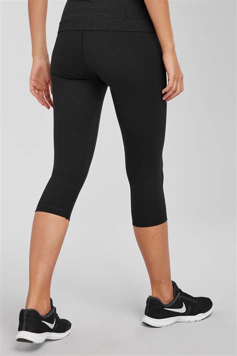 Buy Tummy Control High Waisted Cropped Sculpting Leggings From Next