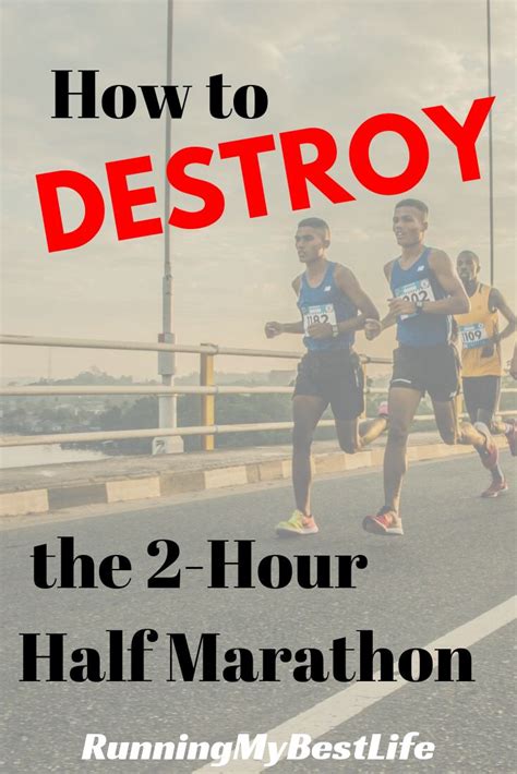 Do You Want To Run A Half Marathon In Under 2 Hours This Article Walks