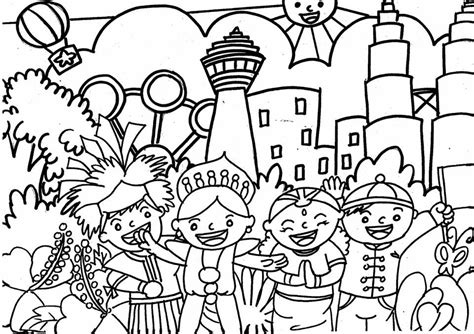 Hari Malaysia Coloring Pages Coloring Pages 87204 The Best Porn Website