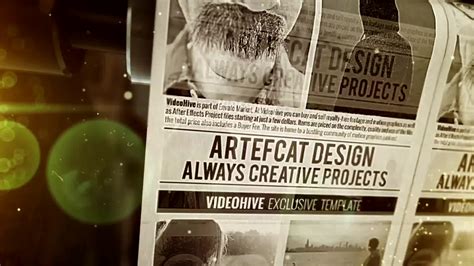 Newspapers Opener Fast Download Videohive 10148404 After Effects