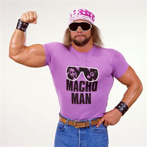 Macho Man Shades Retro Randy Savage Wwe Wrestling T Shirt Homage