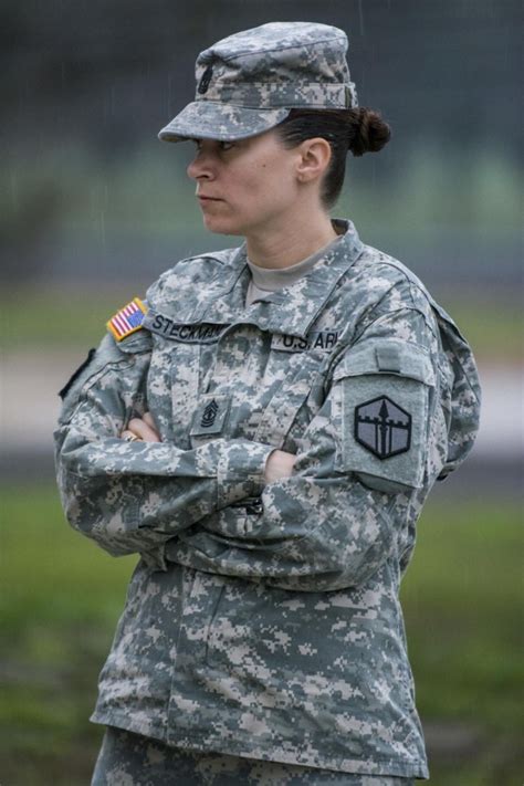 Blowing Down Barriers Female First Sergeant Takes Charge Of Sapper Company Article The
