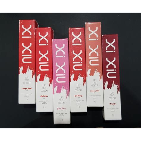 Xi Xiu Lip Tint Color 5gr BPOM Original | Shopee Malaysia