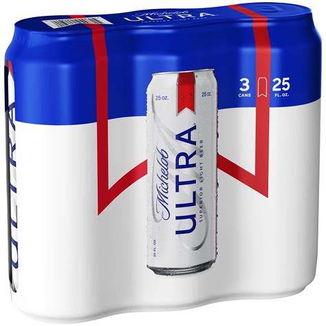 Michelob Ultra Light Beer 25 Oz Cans Shop Beer At H E B