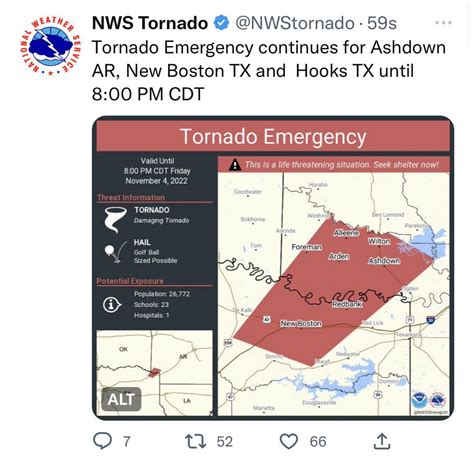Second Tornado Emergency Of The Evening Rtornado