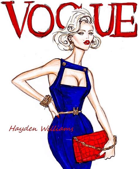Hayden Williams Fashion Illustrations Vogue By Hayden Williams