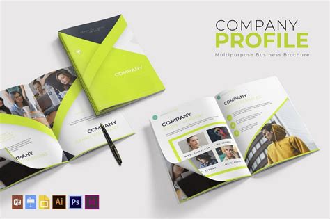Company Profile Design Template Psd Free Download Mosi