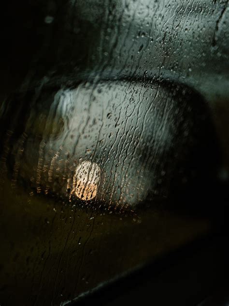Glass Wet Drops Rain Glare Hd Phone Wallpaper Peakpx