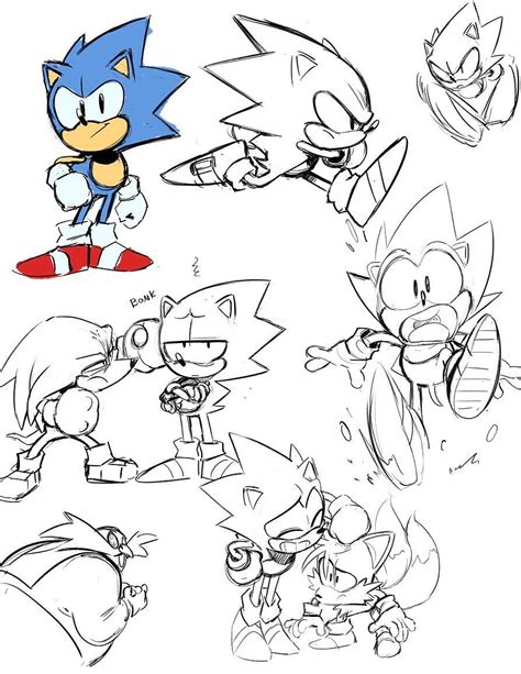 Como Desenhar O Sonic Sonic How To Draw Sonic Hedgehog