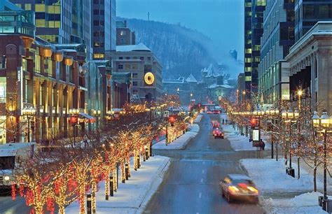 Montreal ¡diversión Total En El Invierno Christmas Scenes