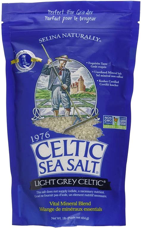 Light Grey Celtic Sea Salt Non Gmo Verified Celtic Sea Salt Paleo