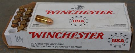 Winchester 40 Sandw 180gr Fmj 50 Rds 40 Full Box
