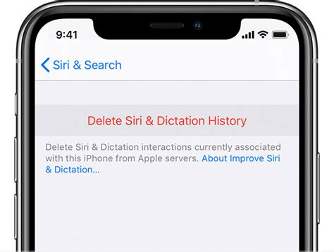 How To Delete Your Siri History Apple Support