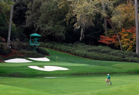 Augusta National Shows A New Set Of Colors With Fall Masters 2022 Masters