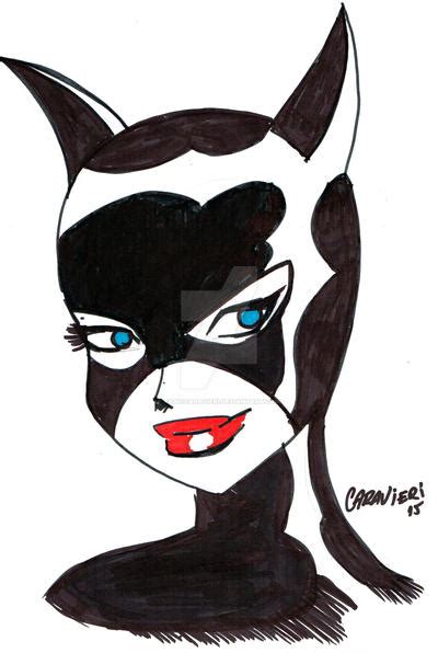 Catwoman Head By Fabiocaravieri On Deviantart