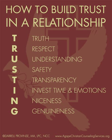 Build Trust In Relationships Agape Counseling St Louis