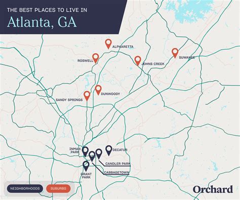 The Best Places To Live In Atlanta In 2023 Orchard