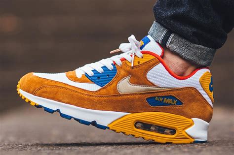 Sneakerheads The Nike Air Max 90 Premium “curry” Packs A Bit Of Spice