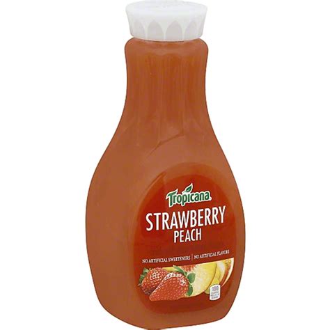 Tropicana® Strawberry Peach Drink 59 Fl Oz Plastic Bottle Juice And
