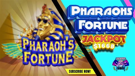 pharaoh s fortune slots jackpot 1668 winner youtube