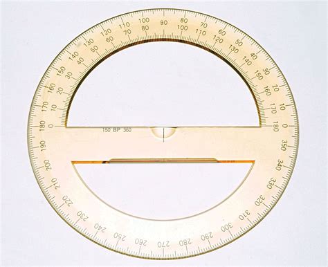 Protractor Angle Geometry Drawing Britannica