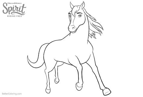 Select from 35870 printable crafts of cartoons, nature, animals, bible and you might also be interested in coloring pages from spirit: Spirit Riding Free Coloring Pages Clipart - Free Printable ...