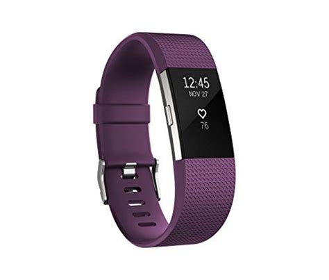 Fitbit Charge 2 Heart Rate Fitness Wristband Plum Small You Can