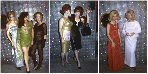 amazing found photographs capture drag queens in kansas city s private parties from the 1950s