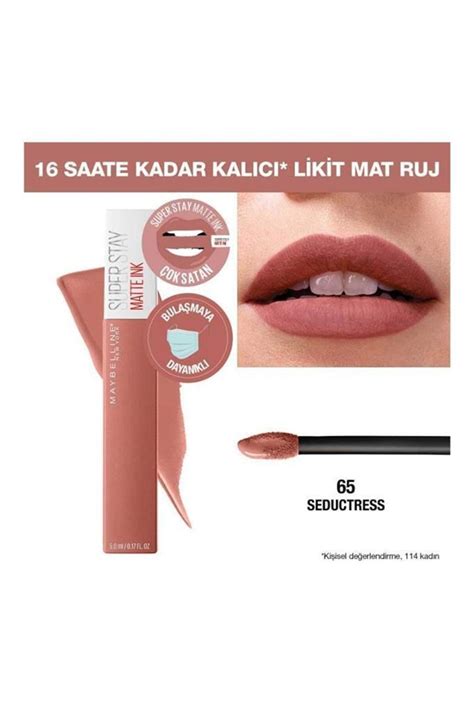 Maybelline New York Super Stay Matte Ink Unnude Likit Mat Ruj