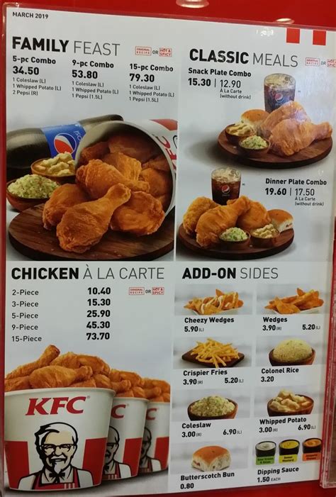 Each snack plate purchased is entitled to one voucher. Kfc Menu Buckets Prices en 2020