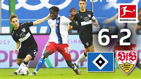 8 Goal Spectacle In Hamburg Hamburger Sv Vs Vfb Stuttgart I 6 2 I