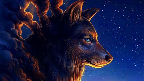 Fantasy Wolves Wallpapers Hd Wolf Wallpaperspro