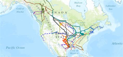 Pipeline Map North America Cer Market Snapshot Enbridges Market