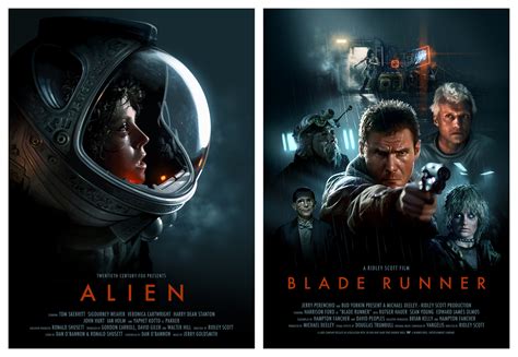 Beautiful Fan Art For Alien And Blade Runner By Brian Taylor — Geektyrant