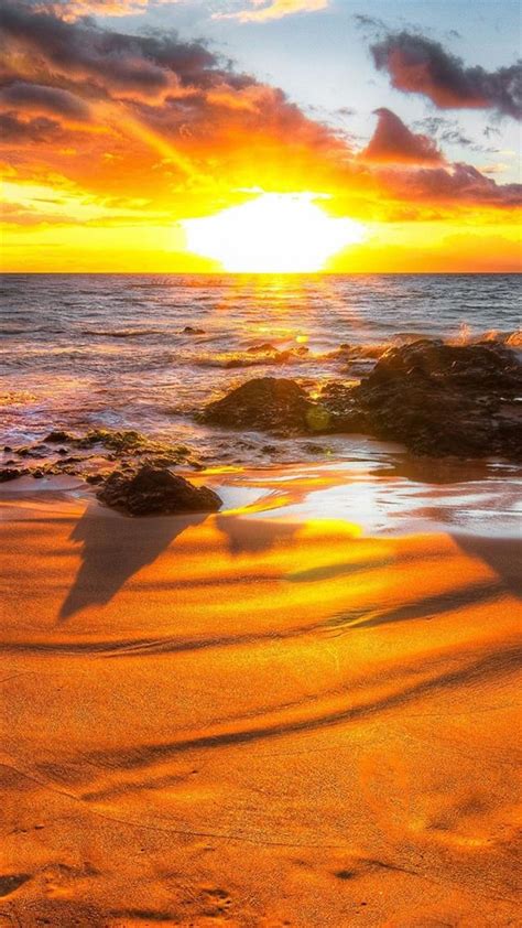 Beach Sunset Wallpaper 79 Images