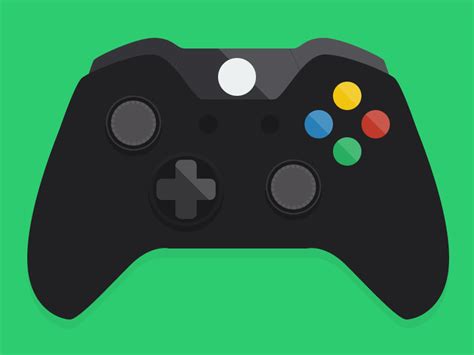 Flat Xbox One Controller Icon Xbox One Controller Xbox One Xbox