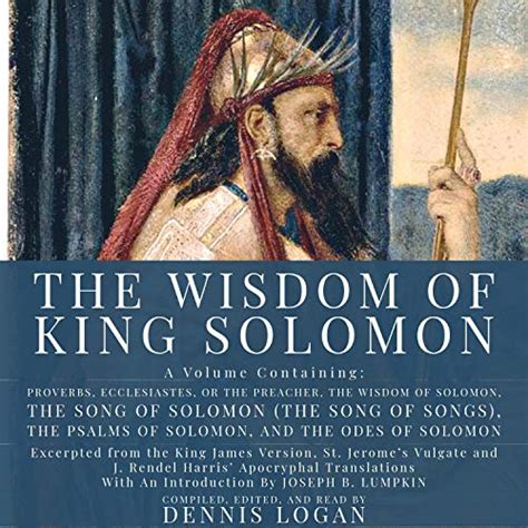The Wisdom Of King Solomon By Solomon Audiobook Audible Com Au