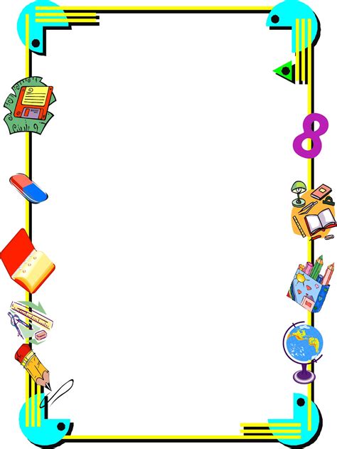 Variedad de tamaños y diseños. Bordes decorativos infantiles - Imagui