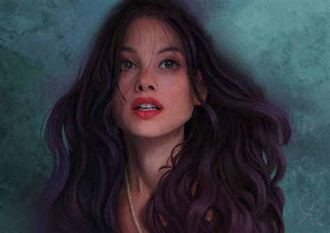 Painting Of A Woman Hd Wallpaper Background Image 1920x1357 Id