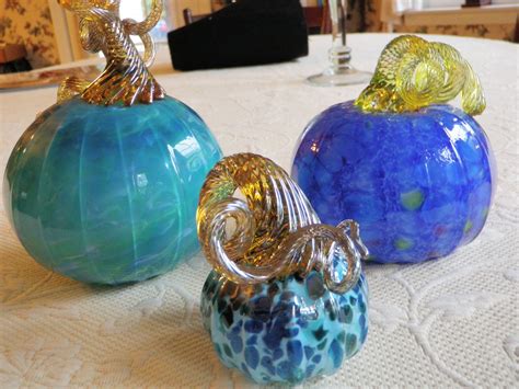 Some Of My Favorite Glass Pumpkins Photo By Michele Nelson Pumpkin
