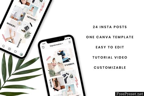 Megabundle items from 2018 3492577. Instagram Puzzle Feed Template 3328620