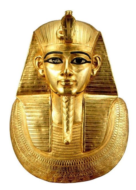Pharaoh Psusennes I 21st Dynasty Gold Burial Mask Land Of Punt