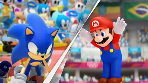mario and sonic at the london 2012 olympic games intro scene youtube