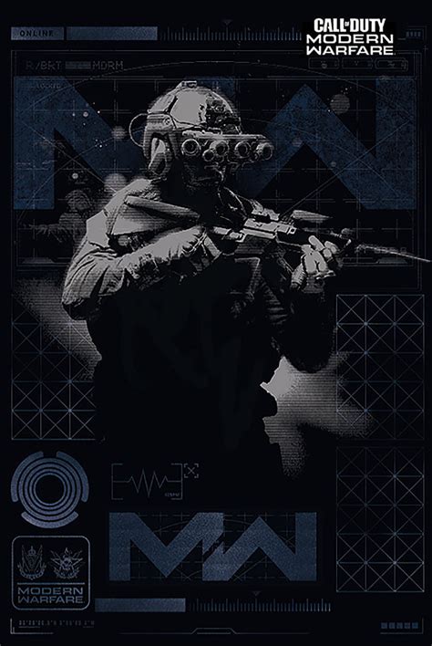 Call Of Duty Modern Warfare Gaming Poster Elite Poster And Poster