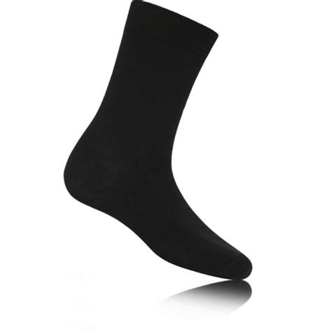 Black Cotton Ankle Socks Larry Adams Meanswear